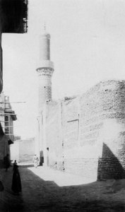المسجد الخلفي والقديم ، بغداد ، العراق ، 1917-1919 بواسطة غير معروف