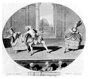 الباليه التراجيدي ، 1781 بواسطة غير معروف