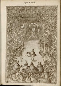باليه الملكة المصورة من قبل بالثاسار دي بوجويولكس ، 1582. بواسطة غير معروف