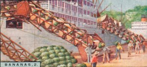 الموز 2. - تحميل سفينة بخارية ، كوستاريكا ، 1928 بواسطة غير معروف