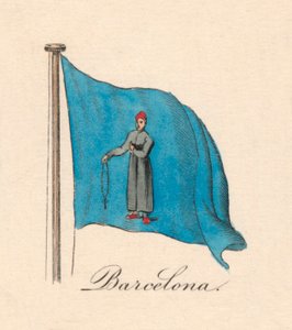 برشلونة ، 1838 بواسطة غير معروف