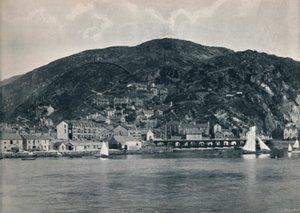 بارماوث - منظر من Mawddach ، عرض المرتفعات ، ١٨٩٥ بواسطة غير معروف