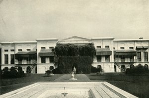 منزل باراكبور ، الواجهة الجنوبية ، 1903 ، 1925. بواسطة غير معروف