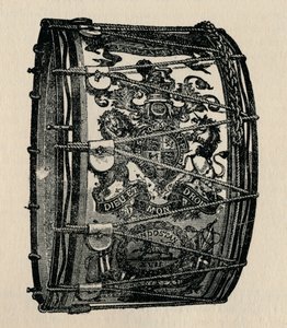 باس طبل ، 1910. بواسطة غير معروف