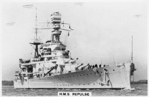 Battlecruiser HMS Repulse ، 1937 بواسطة غير معروف