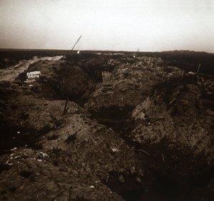 ساحة المعركة ، Craonne ، شمال فرنسا ، c1914-c1918 بواسطة غير معروف
