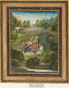 باز بهادور وروبماتي ، 1820 بواسطة غير معروف