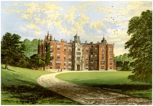 Beaudesert ، ستافوردشاير ، منزل المركيز من Anglesey ، c1880 بواسطة غير معروف