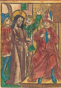 قبل قيافا ، ج. 1490. بواسطة غير معروف