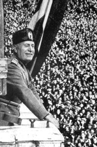 بينيتو موسوليني 1883-1945 ، ديكتاتور فاشي إيطالي بواسطة غير معروف