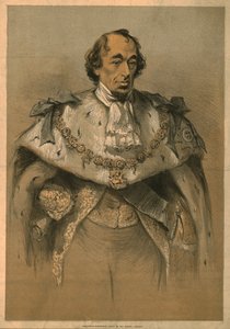 بنيامين دزرائيلي ، c1870. بواسطة غير معروف