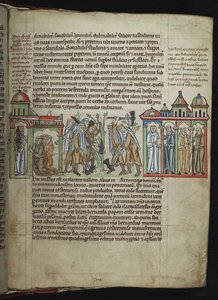 أرسل برنارد من كليرفو رهبانًا إلى بيوت بناتهم ، رهبان سيسترسيان ، 1249-1250. بواسطة غير معروف