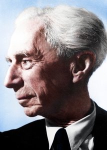 برتراند آرثر ويليام راسل 1872-1970 ، الفيلسوف وعالم الرياضيات البريطاني بواسطة غير معروف