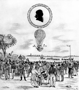 بالون بلانكاردز ، 1790 1912 بواسطة غير معروف