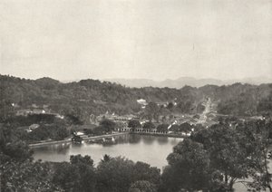 منظر لبحيرة كاندي من طريق غريوري إلى شمال غرب 1926 بواسطة غير معروف