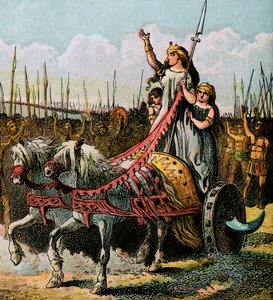 Boadicea وجيشها ، c1850 بواسطة غير معروف