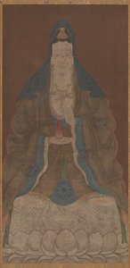 Bodhisattva Avalokiteshvara Guanyin مع إناء وغصين صفصاف ، سلالة مينغ ، 1368-1644. بواسطة غير معروف