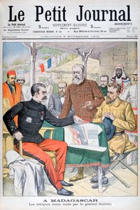 استقبال وفد البوير من قبل الجنرال غالييني ، حاكم مدغشقر ، 1902 بواسطة غير معروف
