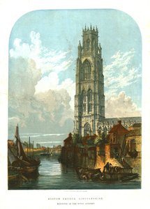كنيسة بوسطن ، لينكولنشاير ، 1856. بواسطة غير معروف