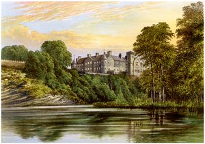 قلعة Brechin ، Brechin ، Angus ، اسكتلندا ، موطن إيرل دالهوسي ، c1880 بواسطة غير معروف