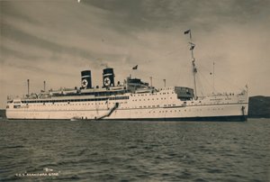 سفينة ركاب بريطانية SS Arandora Star of the Blue Star Line ، 1936 بواسطة غير معروف
