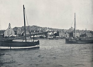 العبارة بروتي - منظر من النهر ، 1895 بواسطة غير معروف