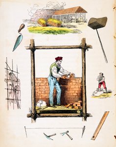 تجارة البناء ، c1845 بواسطة غير معروف