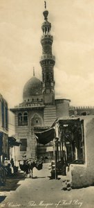 القاهرة - مسجد قايتباي c1918-c1939. بواسطة غير معروف