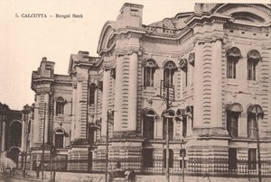 كالكوتا - بنك البنغال ، c1900 بواسطة غير معروف