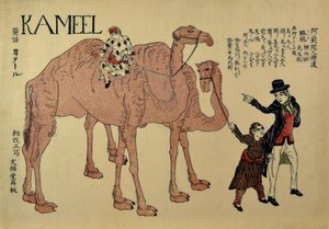 الجمال مع معالجات هولنديين ، كاليفورنيا. 1821. بواسطة غير معروف