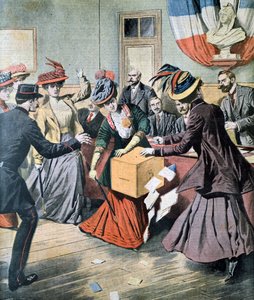 حملة حق المرأة في الانتخاب في بلجيكا 1908 بواسطة غير معروف