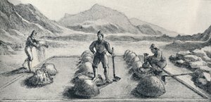Cancha De Beneficiar ، أو طريقة اندماج الذهب والفضة ، c1826 ، 1911 بواسطة غير معروف