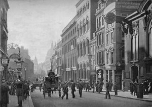 شارع كانون ، باتجاه الغرب ، مدينة لندن ، c1910 1911 بواسطة غير معروف