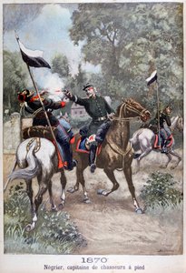 كابتن المطاردون ، الحرب الفرنسية الألمانية ، 1870 ، 1899 بواسطة غير معروف