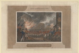 الاستيلاء على مدينة واشنطن وحرقها ، 1815 بواسطة غير معروف