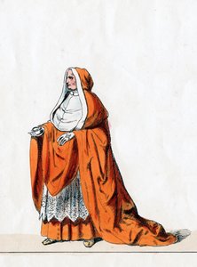 الكاردينال Wolsey ، تصميم أزياء مسرحية شكسبير ، هنري الثامن ، القرن التاسع عشر بواسطة غير معروف