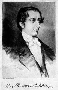 كارل ماريا فون ويبر 1786-1826 ، ملحن ألماني ، القرن 20 بواسطة غير معروف