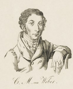 كارل ماريا فون ويبر 1786-1826 ، بعد عام 1821. بواسطة غير معروف