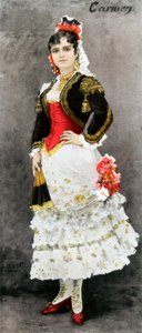 كارمن ، 1889 بواسطة غير معروف