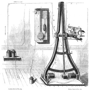 آلة طباعة Pantelegraph لعام 1865 ، c1870 بواسطة غير معروف