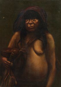 كاشيفو امرأة ، كاليفورنيا. 1890-1892. بواسطة غير معروف