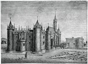 قلعة ماركوسي ، بالقرب من رامبوييه ، القرن السابع عشر ، 1870 بواسطة غير معروف