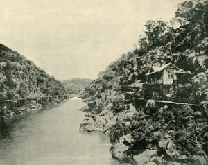 مضيق الكتاراكت ، من الجسر ، لونسيستون ، 1901. بواسطة غير معروف