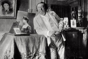 كاتول مينديز ، الشاعر الفرنسي ورجل الحروف ، 1906 بواسطة غير معروف