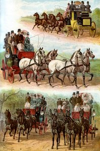 الفرق المشهورة في الحديقة ، 1887 بواسطة غير معروف