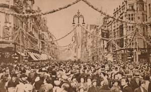 احتفالات اليوبيل الفضي للملك جورج الخامس ، لندن ، 1935 بواسطة غير معروف
