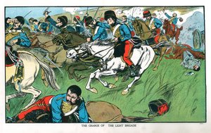 المسؤول عن اللواء الخفيف في بالاكلافا ، حرب القرم ، 25 أكتوبر 1854 أوائل القرن العشرين بواسطة غير معروف
