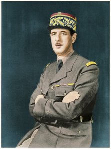 تشارلز أندريه جوزيف ماري ديغول ، 1940 بواسطة غير معروف
