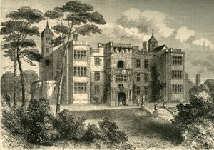 منزل تشارلتون في عام 1845 ، c1878. بواسطة غير معروف