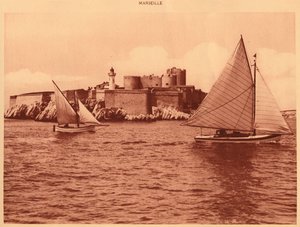 شاتو ديف ، قلعة إيف ، مرسيليا ، 1930. بواسطة غير معروف